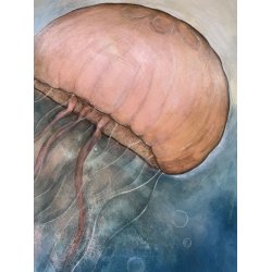 Beneath Still Waters I - 90x120 cm