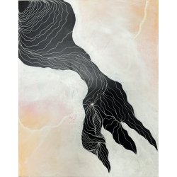 Lines of a Tail 50x40 cm