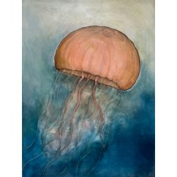 Beneath Still Waters I - 90x120 cm