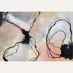 The Silent Flow 150x105 cm