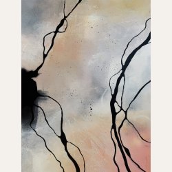 The Silent Flow 150x105 cm