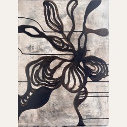 Quiet Bloom - 50x70 cm