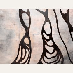 Rooted in Silence 150x120 cm - SOLGT