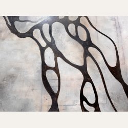 Rooted in Silence 150x120 cm - SOLGT