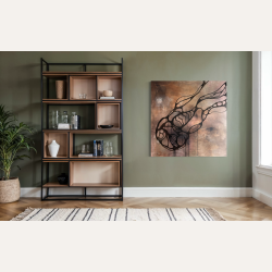 Where it Begins 130x130 cm