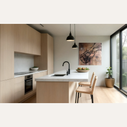 Where it Begins 130x130 cm