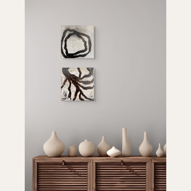 Core of Silence - 20x20 cm