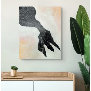 Lines of a Tail 50x40 cm