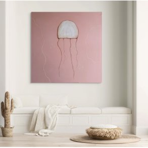 Beneath Still Waters II - 130x130 cm